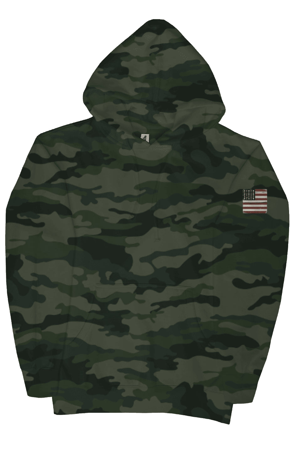 America 1869 Camo Heavyweight Hoodie