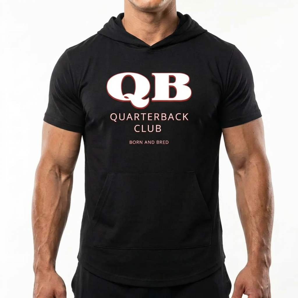 QB Club Short Sleeve Hoodie
