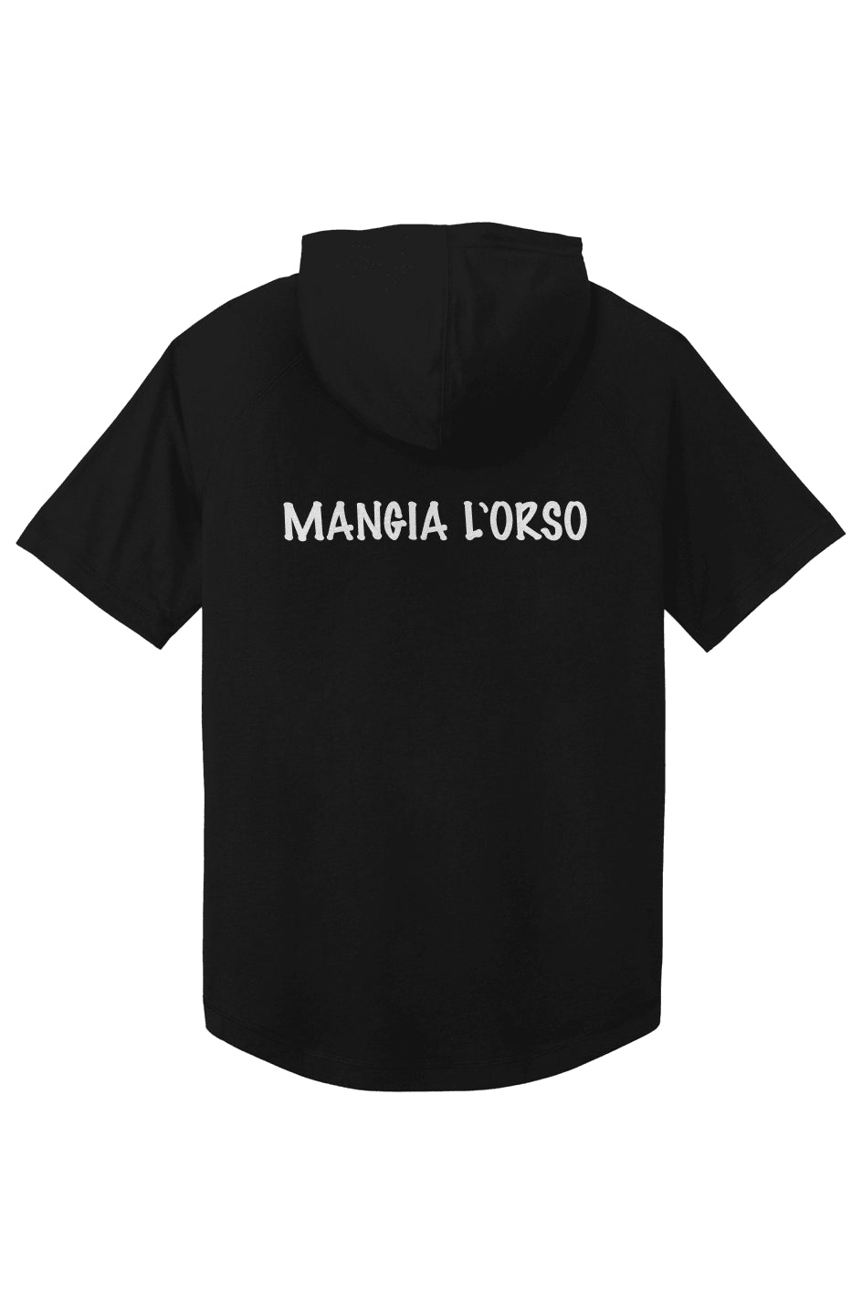 Mangia l’orso Short Sleeve Hoodie
