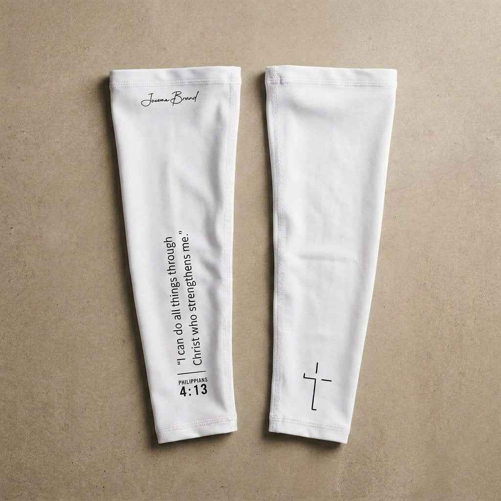 Philippians 4:13 "I can do all things through Christ" Arm Sleeve (2pk)