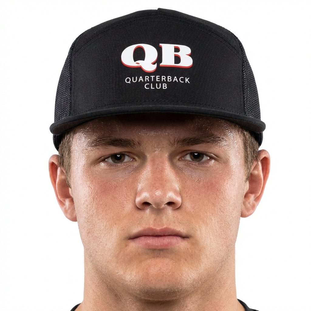 QB Club Seven-Panel Trucker hat