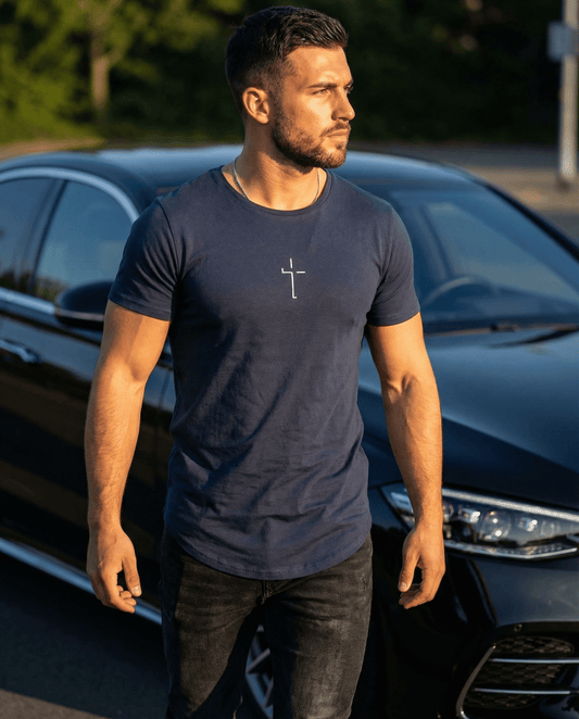 The Curved Hem Faith Tee