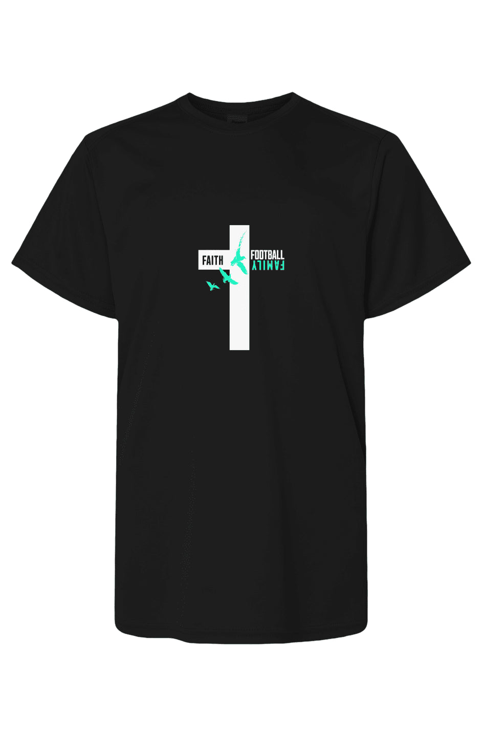 Youth Faith, Family, Football Tee