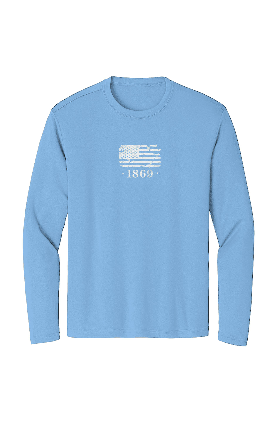 1869 American Football Long Sleeve Performance Tee
