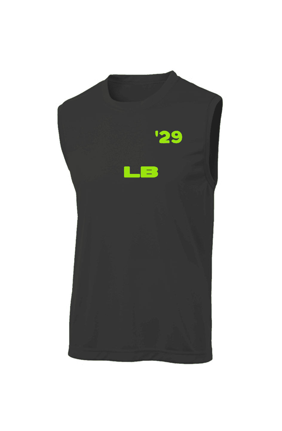 '29 Line Backer Recruit Sleeveless Performance Tee