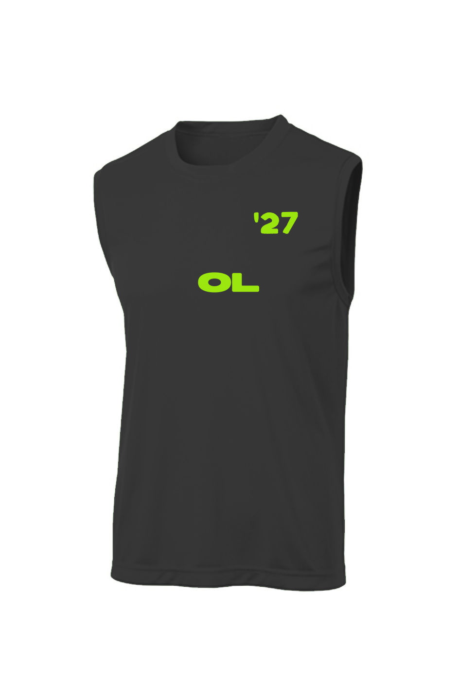 '27 OL Recruit Sleeveless Performance Tee