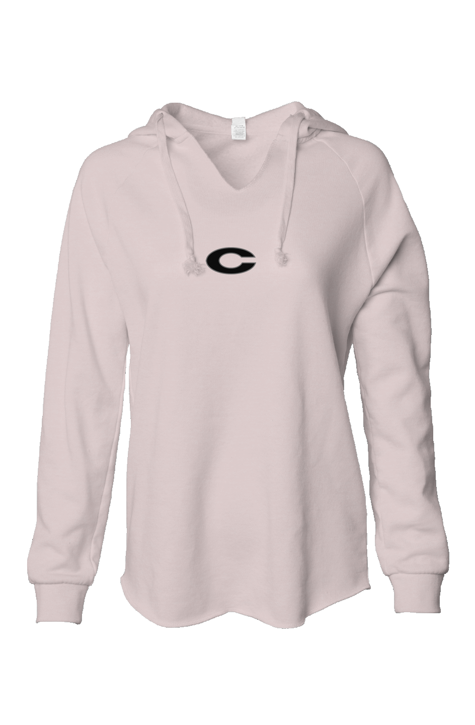 Womens Lightweight Wash Hooded Sweatshirt