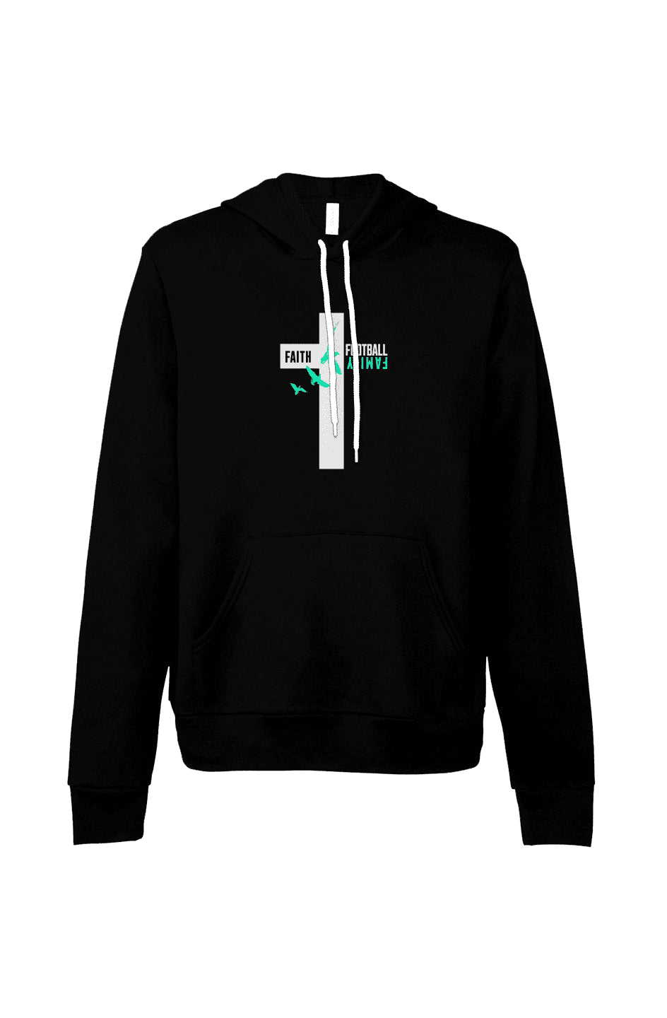 Faith Family Football Hoodie