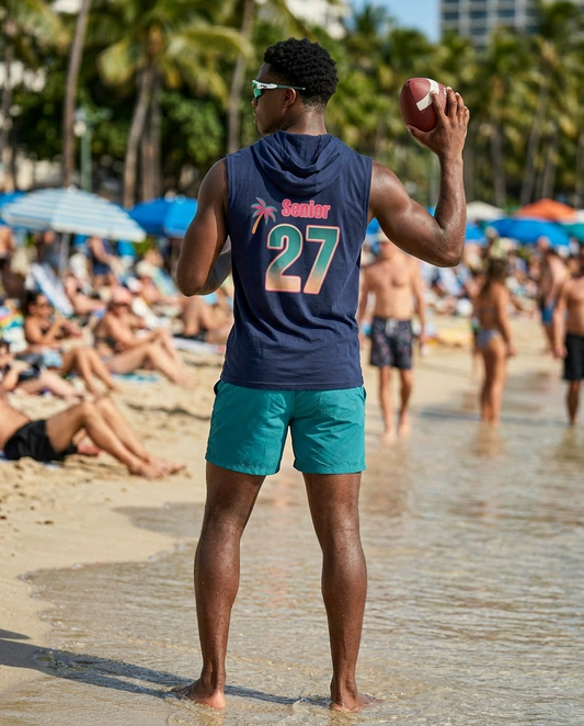 Last Dance '27 Senior Sleeveless Hoodie