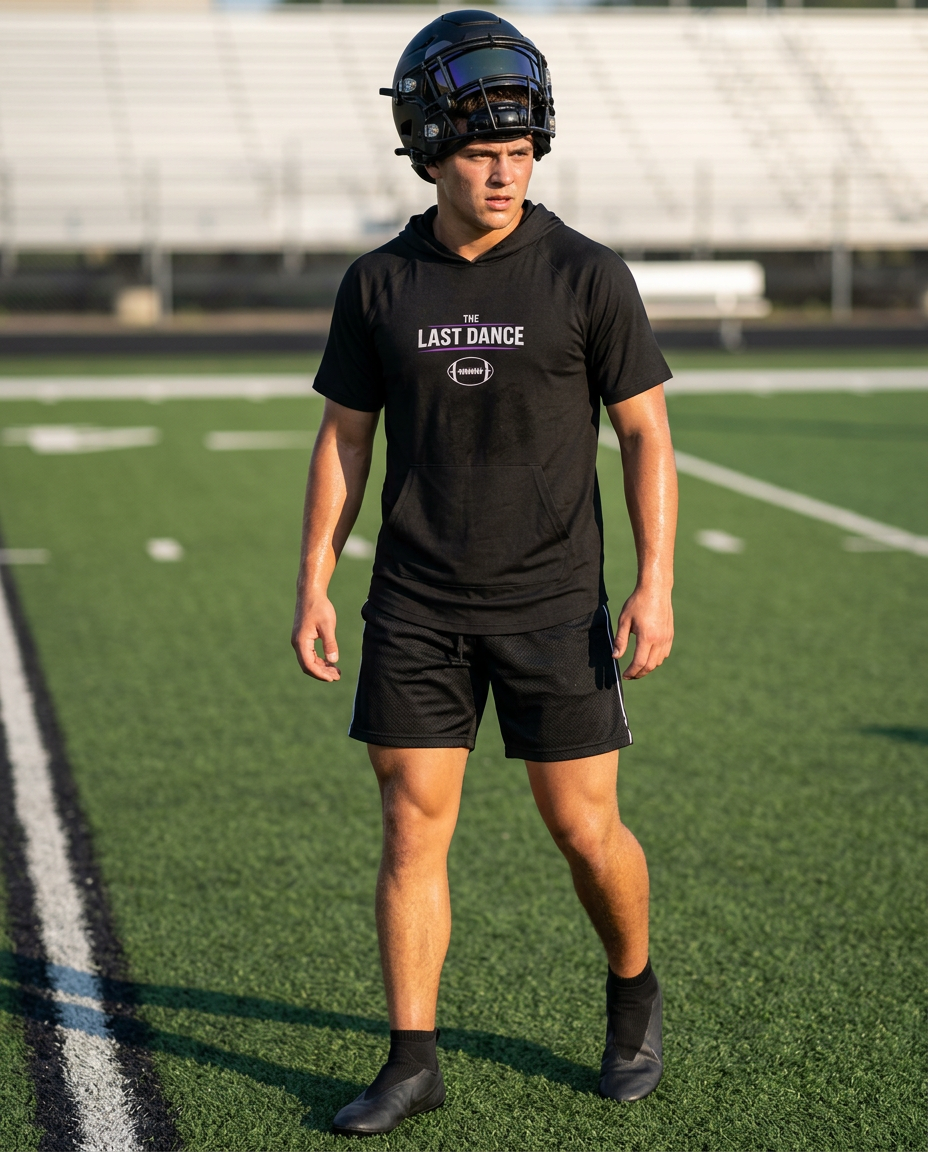 Last Dance '27 Short Sleeve Hoodie