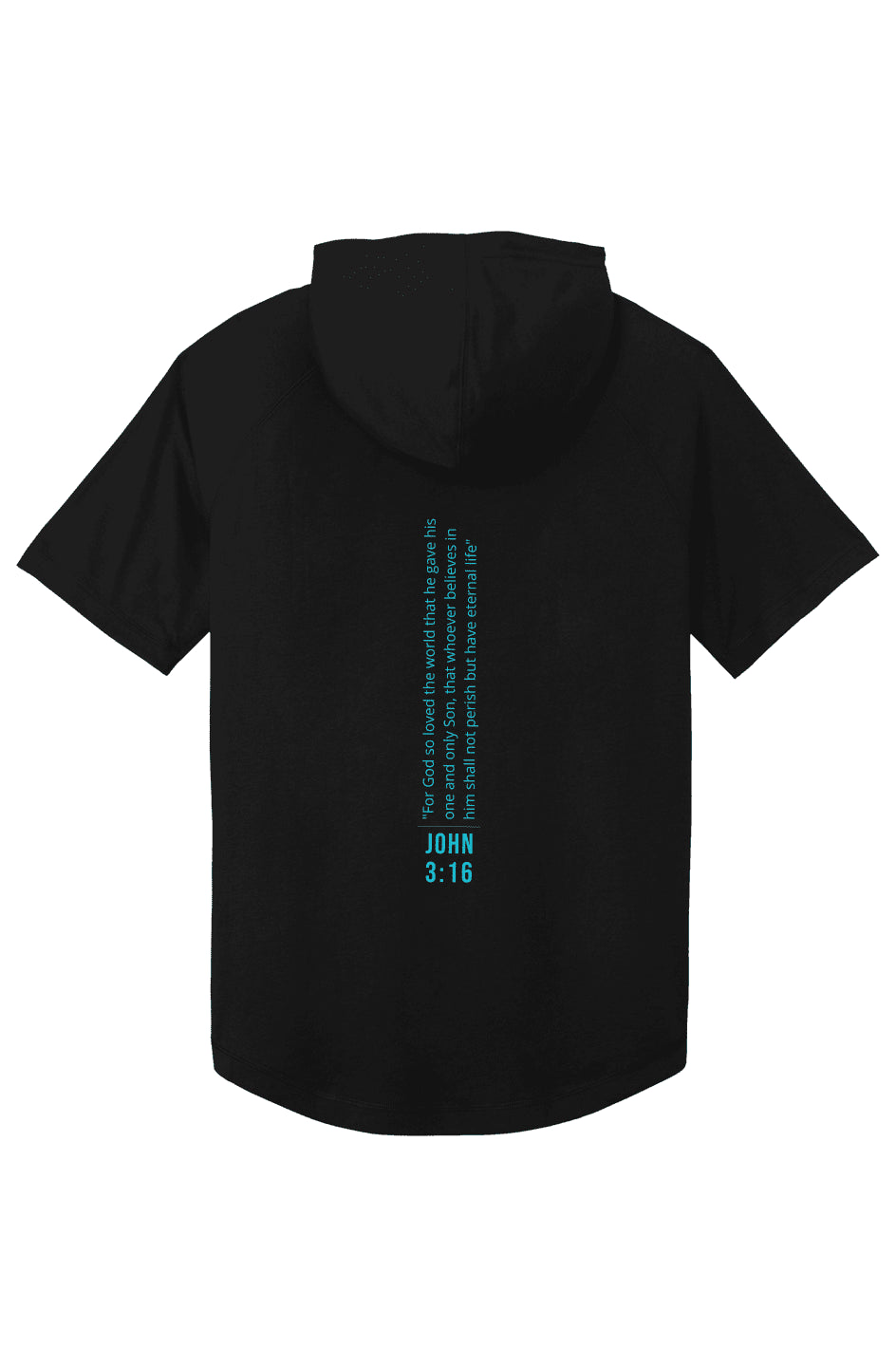 John 3:16 Short Sleeve Hoodie