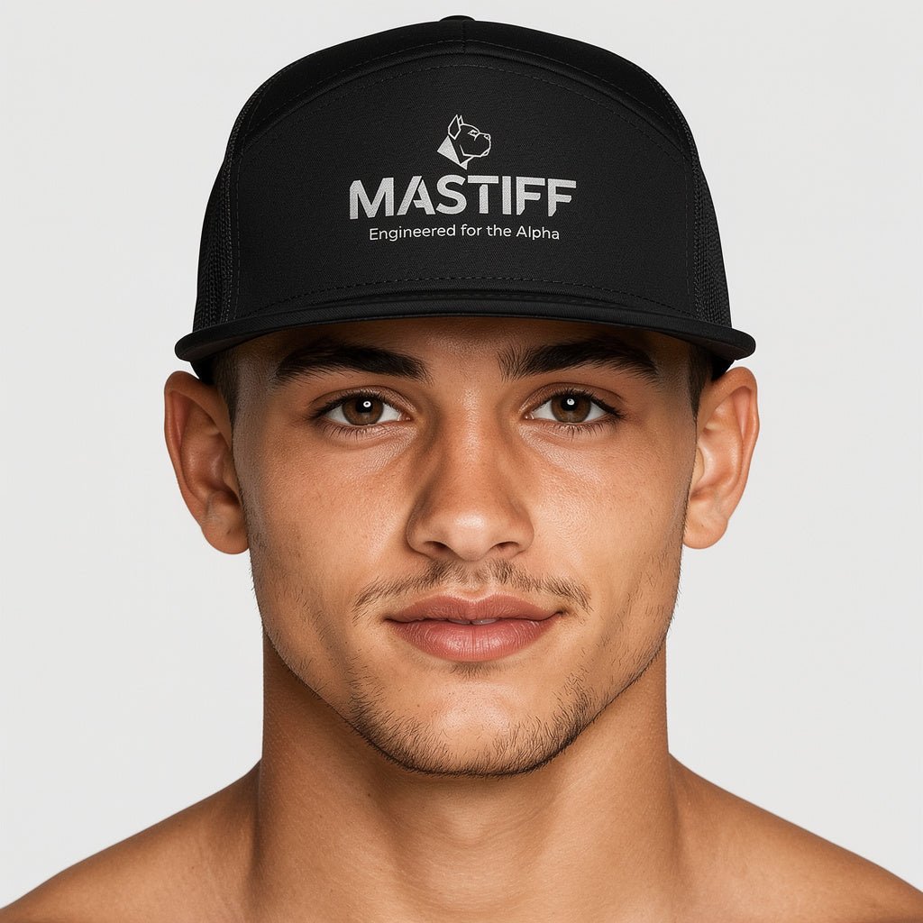 Mastiff Seven-Panel Trucker hat