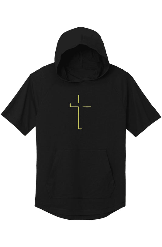 Matthew 19:26 Short Sleeve Hoodie