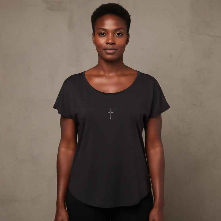 Dear Son, Psalm 91:11 Triblend Short Sleeve Dolman