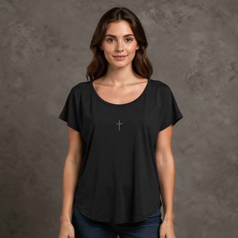 Dear Son, Isaiah 41:10 Triblend Short Sleeve Dolman