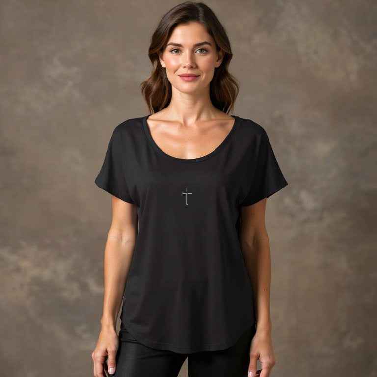 Dear Son, Joshua 1:9 Triblend Short Sleeve Dolman