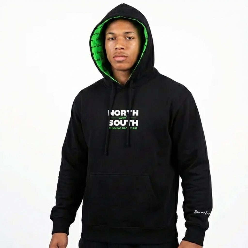 North South RB Club Lined Hood - Hoodie