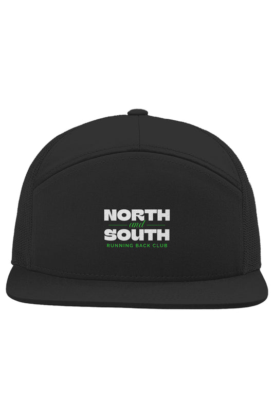 North South RB Club Seven-Panel Trucker hat