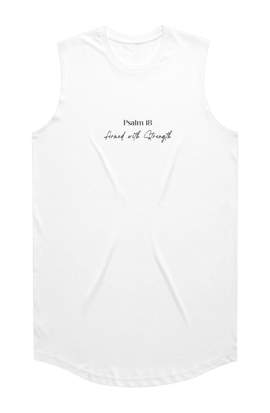 Psalm 18 Base Tank - White