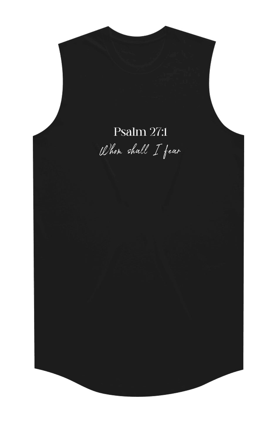 Psalm 27:1 Drop Base Tank