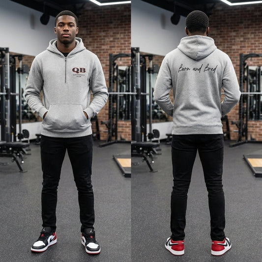 QB Club Half Zip Premium Hoodie