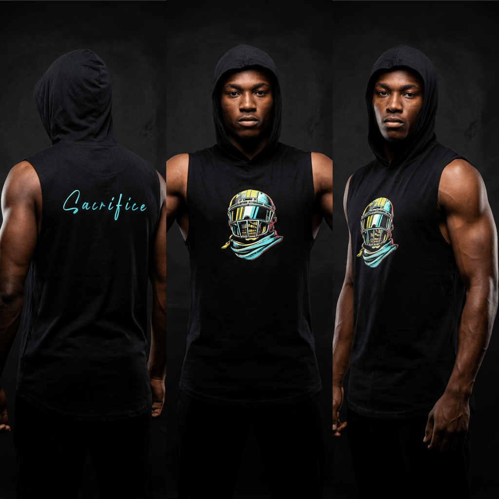 Sacrifice Limited Edition Sleeveless Hoodie