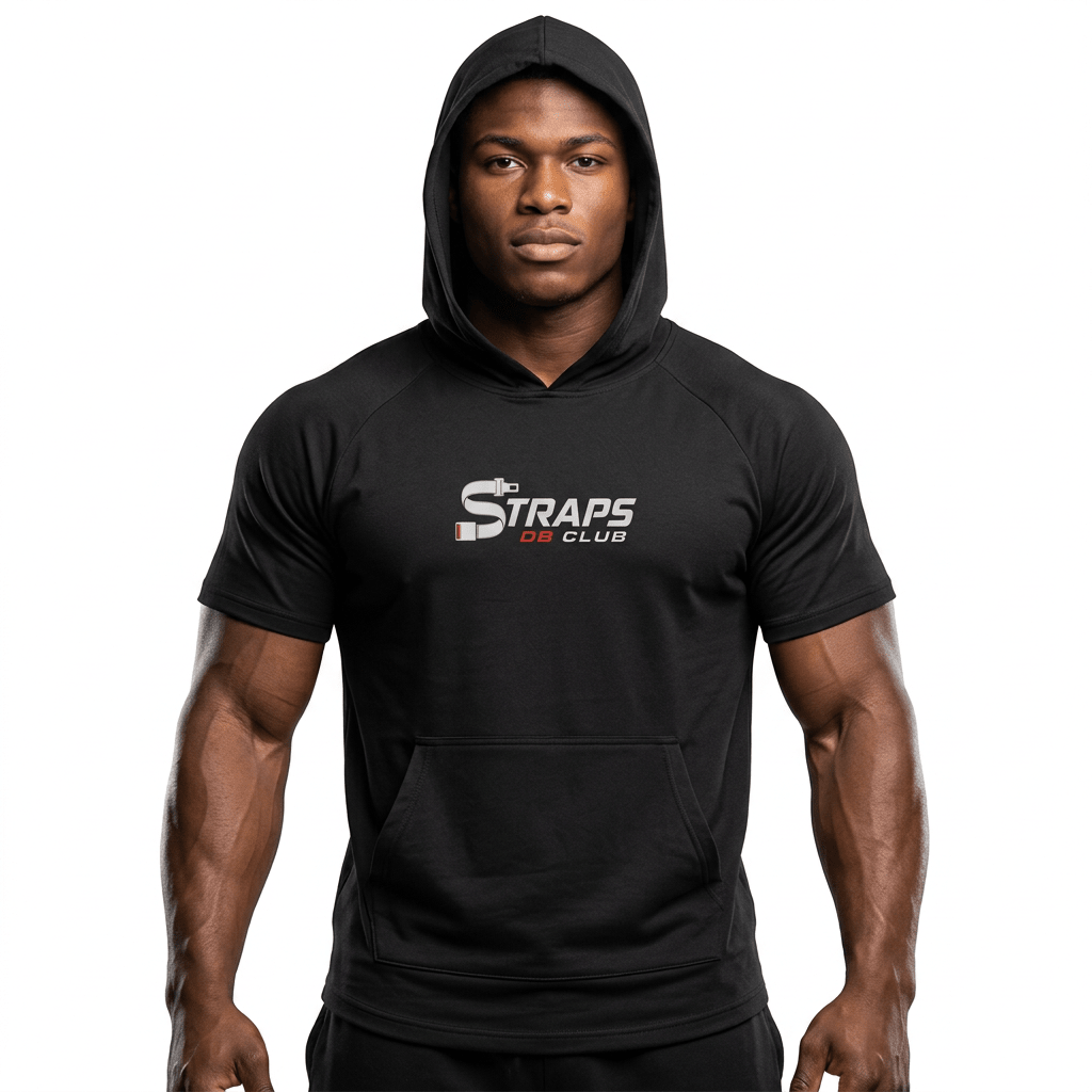 Straps DB Club Cover Zero Short Sleeve Hoodie
