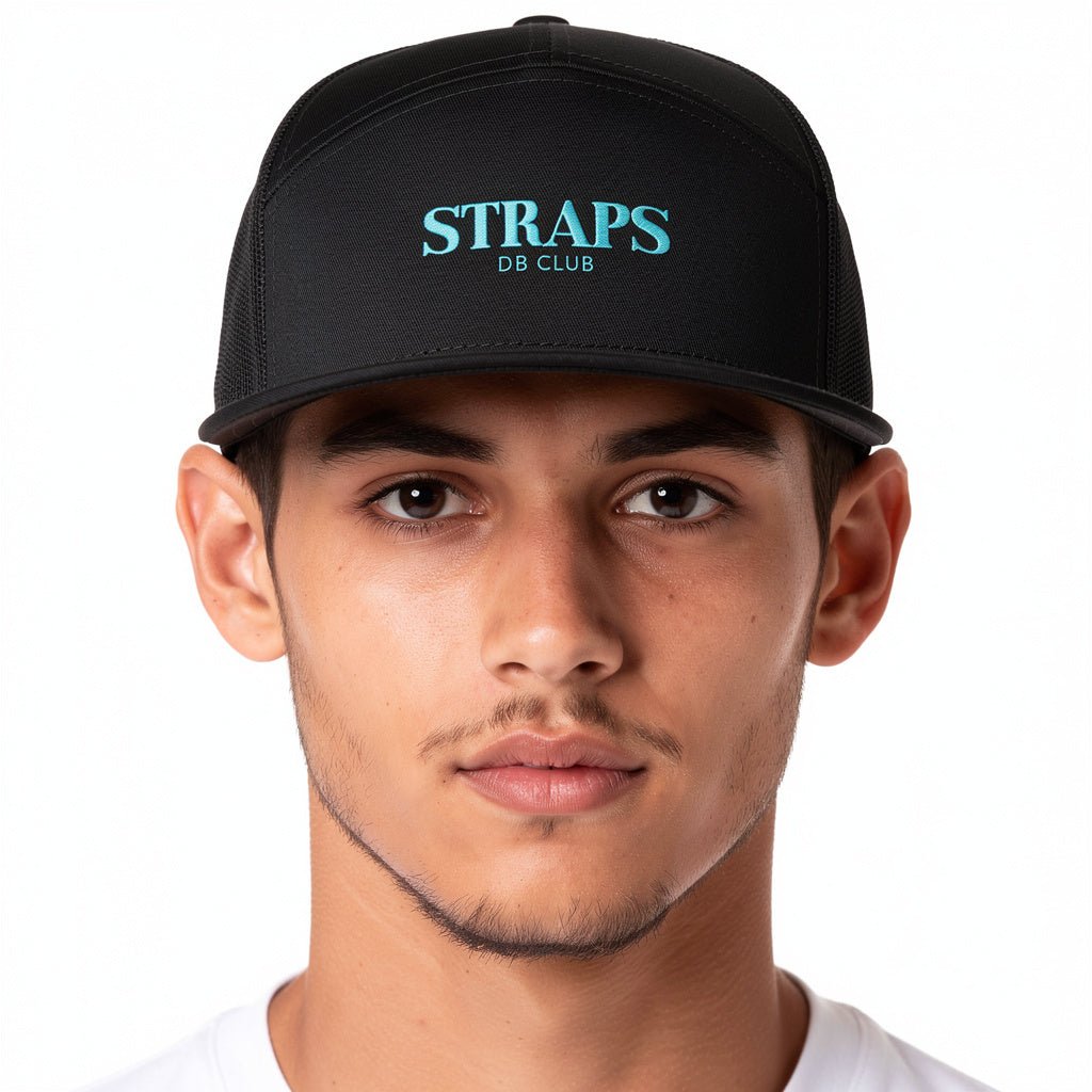 Straps DB Club Seven-Panel Trucker hat