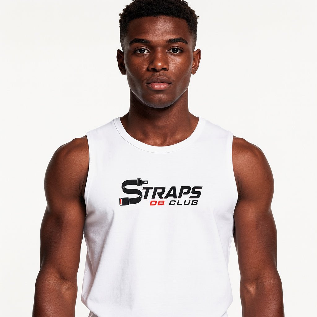 Straps DB Club Ultimate Base Tank - White