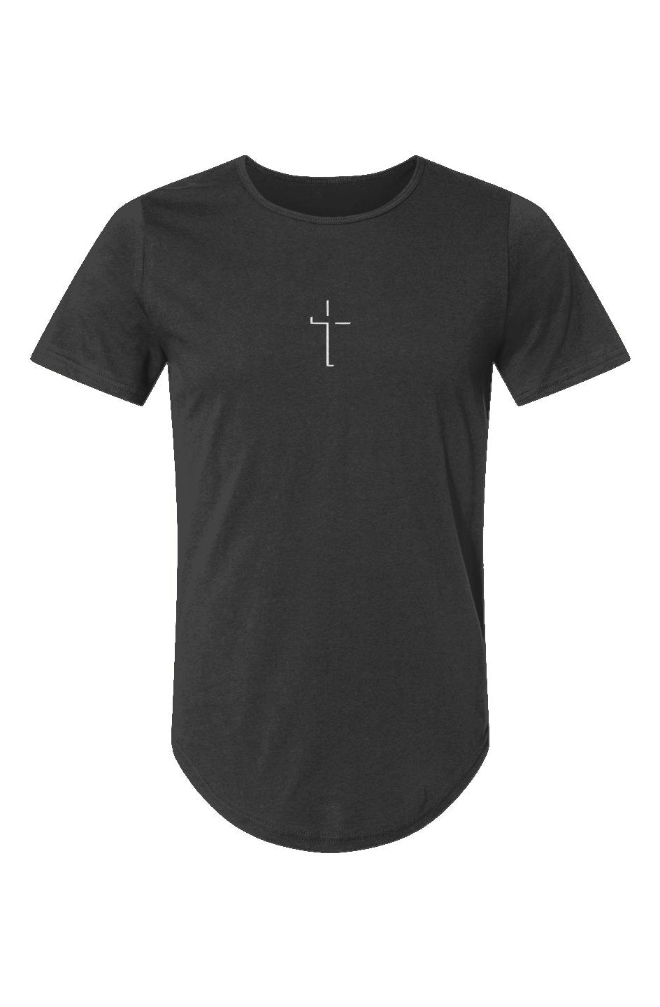 The Curved Hem Faith Tee