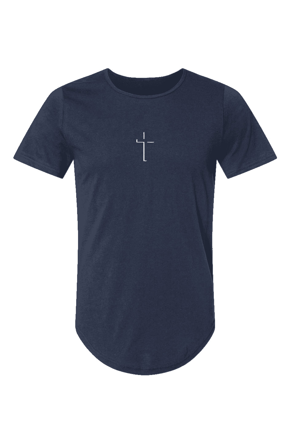 The Curved Hem Faith Tee