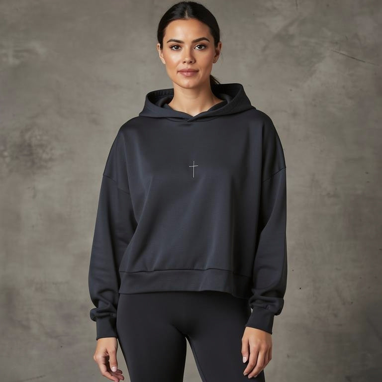 Dear Son, Joshua 1:9 Hip height hoodie