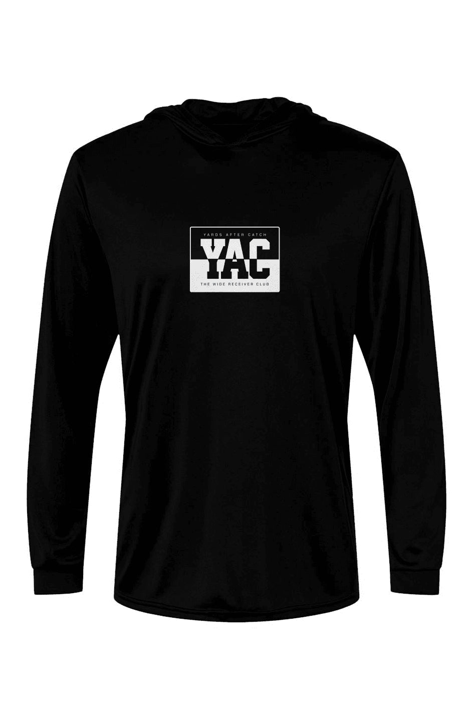 Y.A.C. WE Club Long Sleeve Hooded Performance Tee