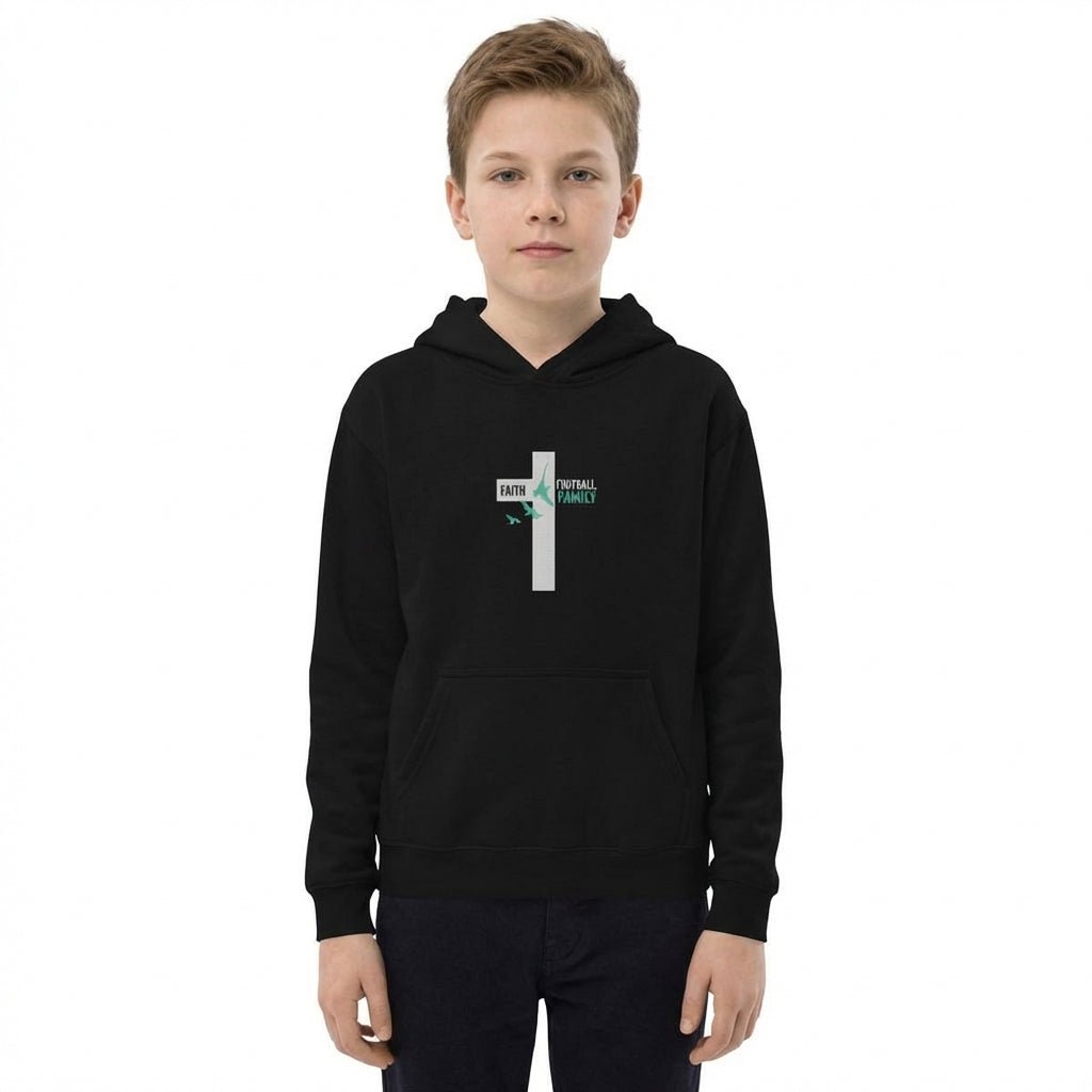 Youth Faith, Family, Football Hoodie