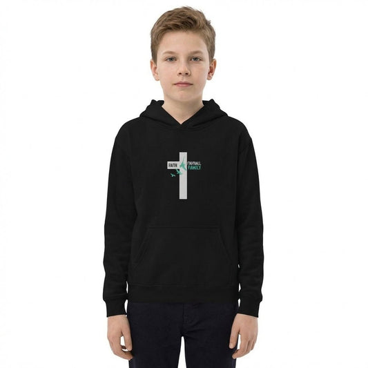 Youth Faith, Family, Football Hoodie
